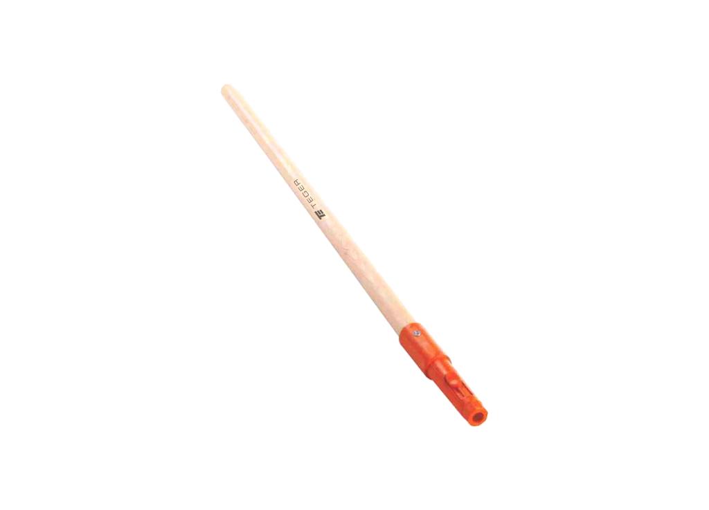 Trzonek drewniany 80cm (mocowanie CLICK) / TEGER (pakowane po 10 szt.)