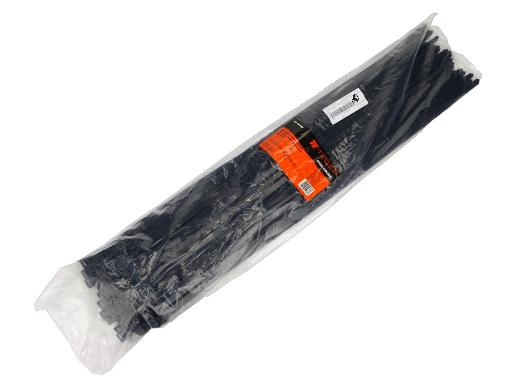 Opaski kablowe, opaska kablowa, opaski zaciskowe, tyrytytki, trytytki, 12.0 x 900mm 100 szt w worku czarne odporne na UV, Teger