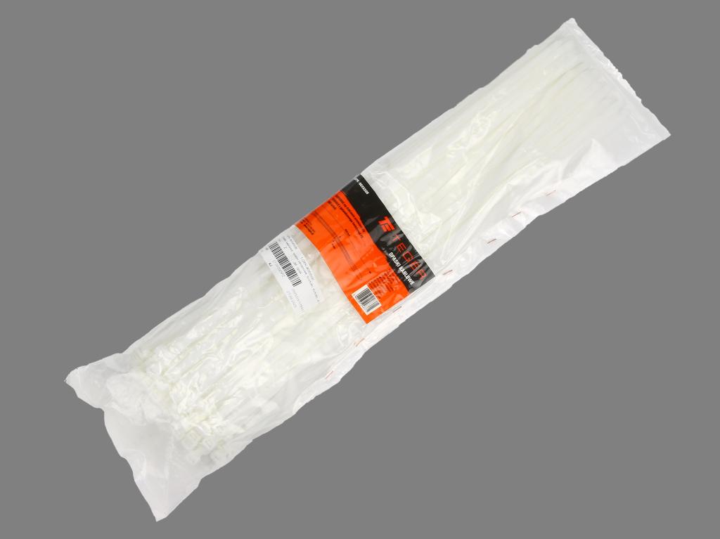 Opaski kablowe, opaska kablowa, opaski zaciskowe, tyrytytki, trytytki, 9.0 x 650mm 100 szt w worku transparentne odporne na UV, Teger