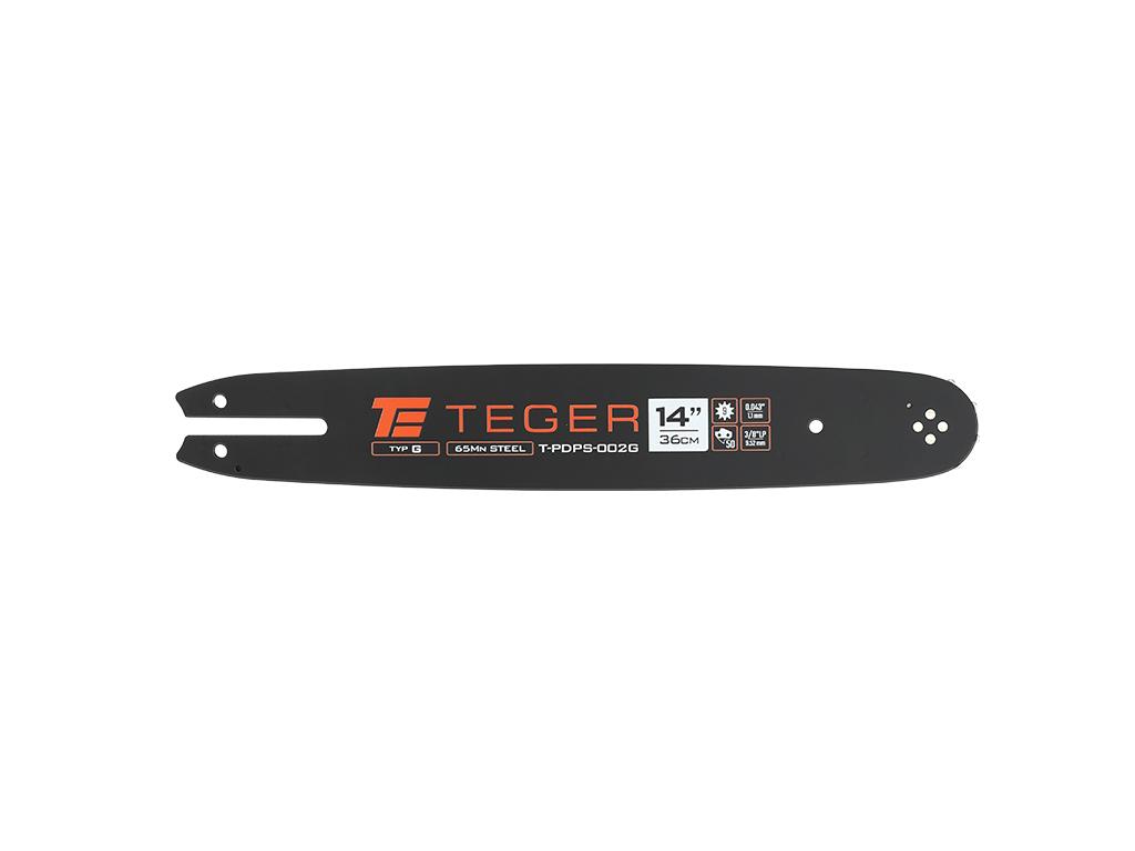 Prowadnica łańcucha do piły, 14" (36 cm) / 3/8" 1,1mm 50 og. / 9z / moc. G /, Teger