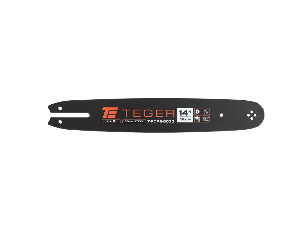 Prowadnica łańcucha do piły, 14" (36 cm) / 3/8" 1,3mm 50 og. / 9z / moc. G /, Teger