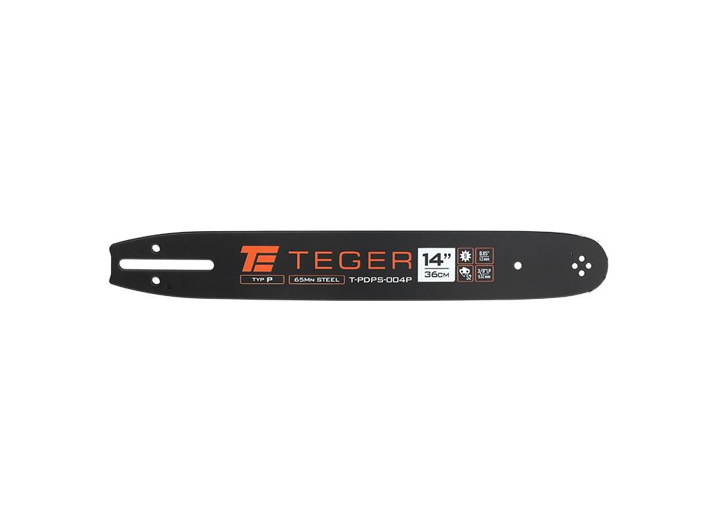 Prowadnica łańcucha do piły, 14" (36 cm) / 3/8" 1,3mm 52 og. / 9z / moc. P /, Teger