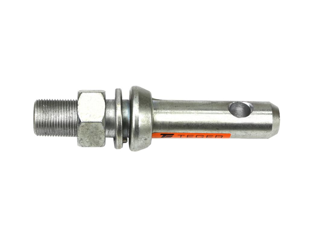 Sworzeń z gwintem T-SG22461845130 fi 22/46 mm M18x1.5/45 mm  130 mm TEGER