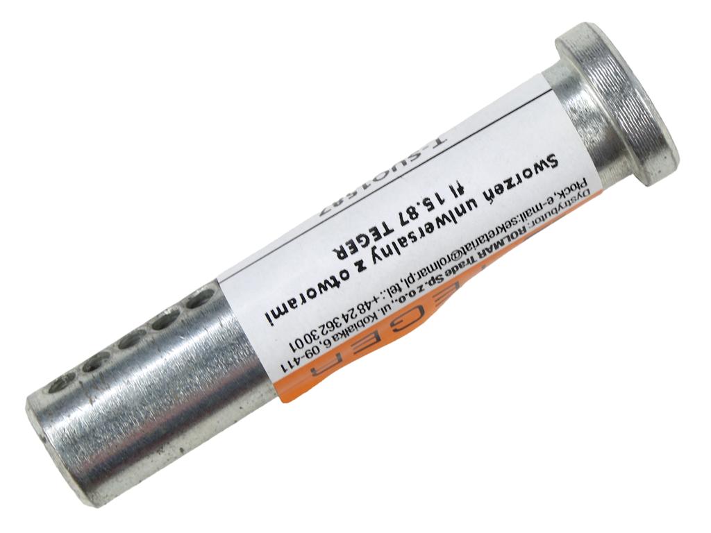 Sworzeń uniwersalny z otworami fi 15.87 TEGER