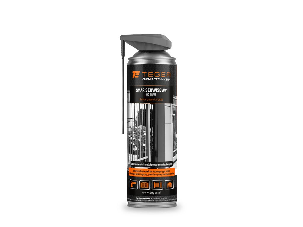 Smar serwisowy do bram  z aplikatorem EVO 500 ml / TEGER