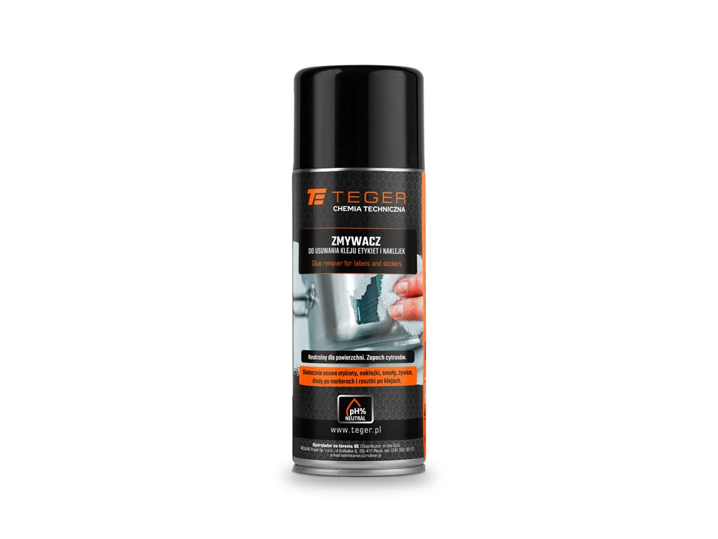 Zmywacz do usuwania kleju etykiet i naklejek, 400ml, Teger