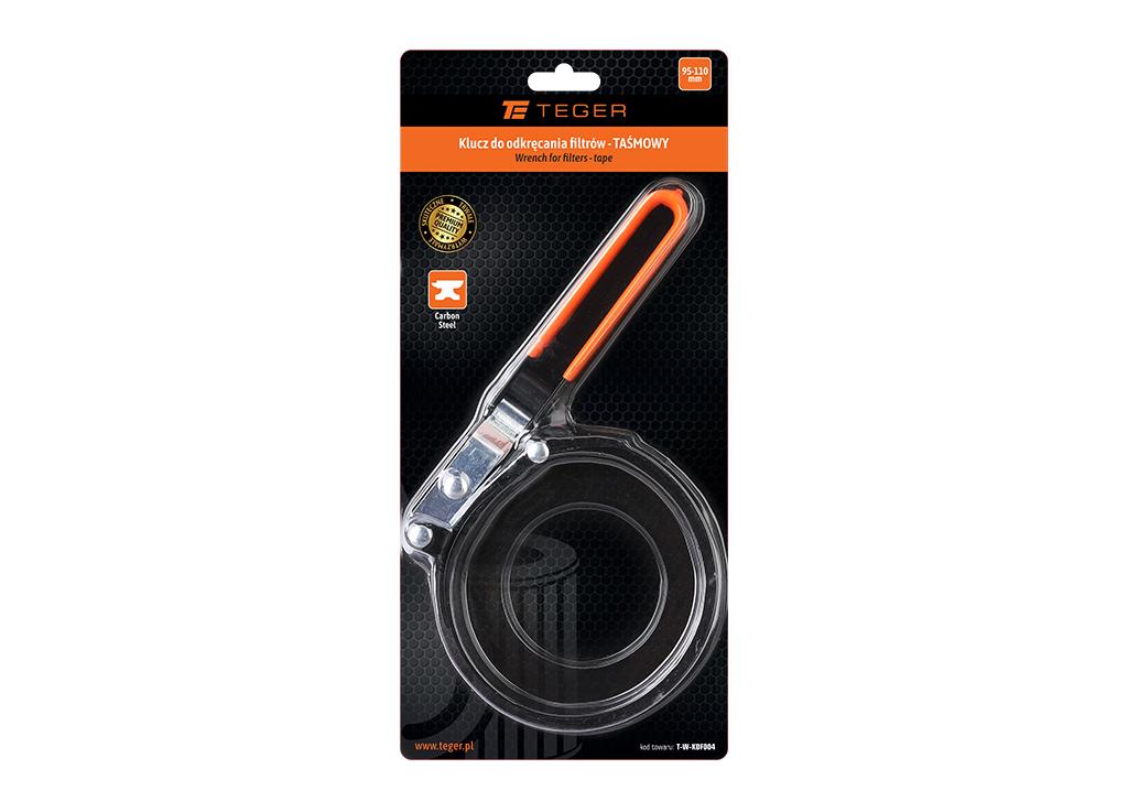 Klucz do odkręcania filtrów - taśmowy 95-110MM / TEGER
