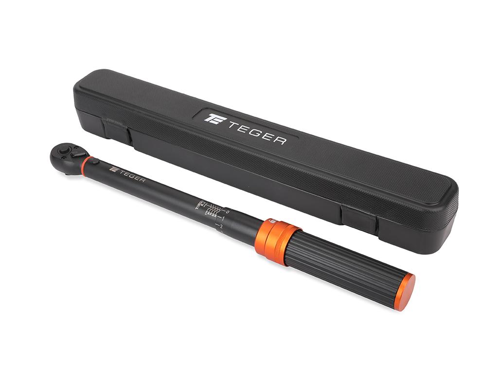 Klucz dynamometryczny, 3/8" 20-120Nm 72T / 410mm, Teger