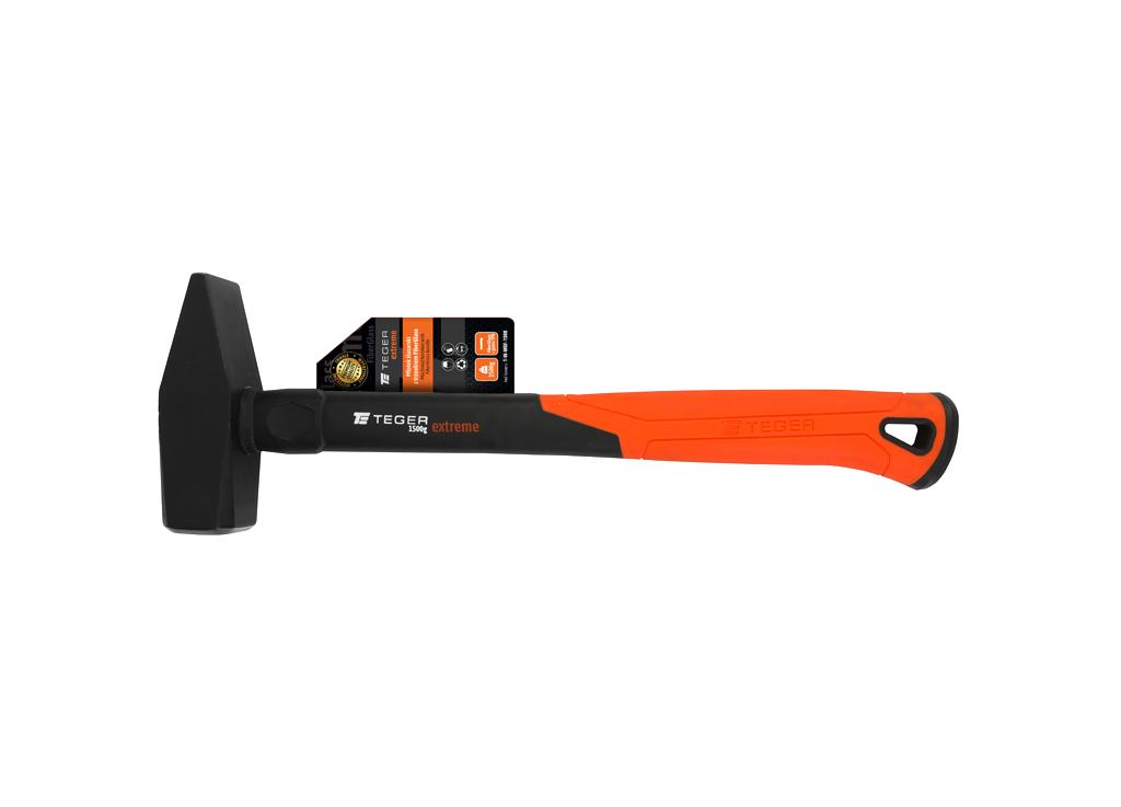 Młotek ślusarski z trzonkiem fiberglass 1500 g Extreme / TEGER