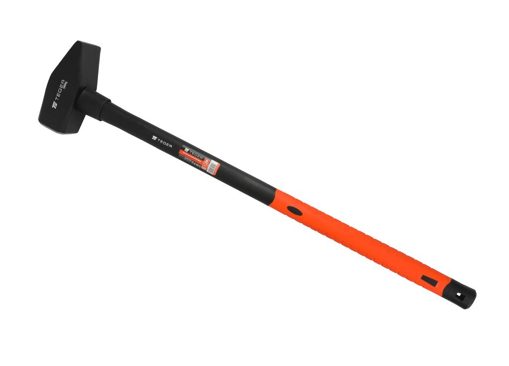 Młotek, młot ślusarski z trzonkiem fiberglass 5000 g / TEGER