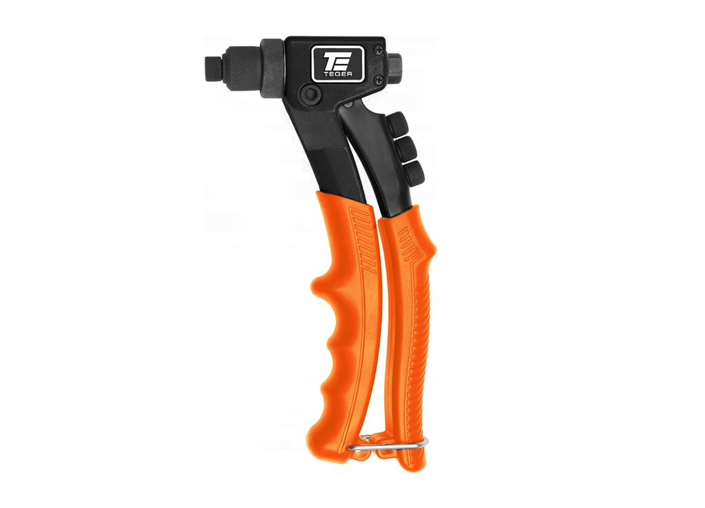 Nitownica ręczna do nitów zrywalnych PROFESSIONAL 8.5"/215mm (do nitów stalowych i aluminiowych) / TEGER