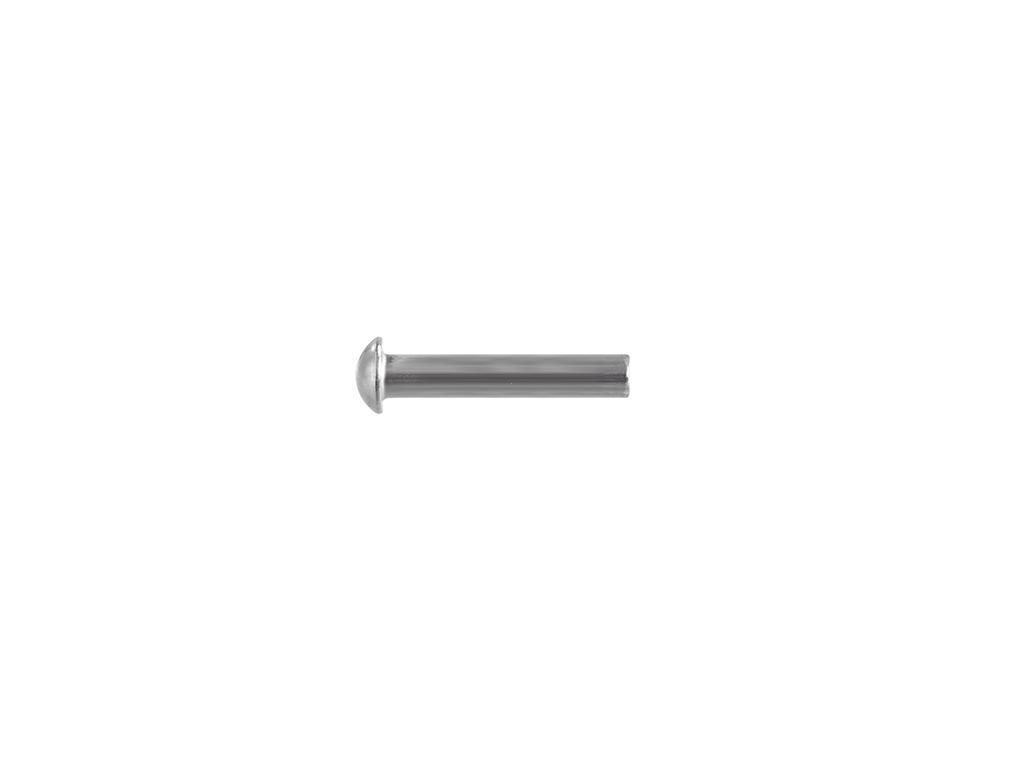 Zestaw nitów stalowych, kulistych, (2x16mm), DIN660, (100 szt.), Teger