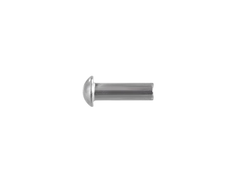 Zestaw nitów stalowych, kulistych, (6x16mm), DIN660, (100 szt.), Teger