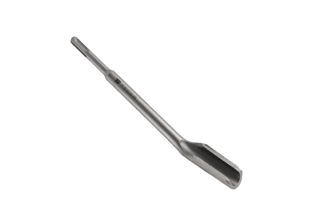 Dłuto do betonu kanałowe - SDS PLUS 22x250 mm / TEGER