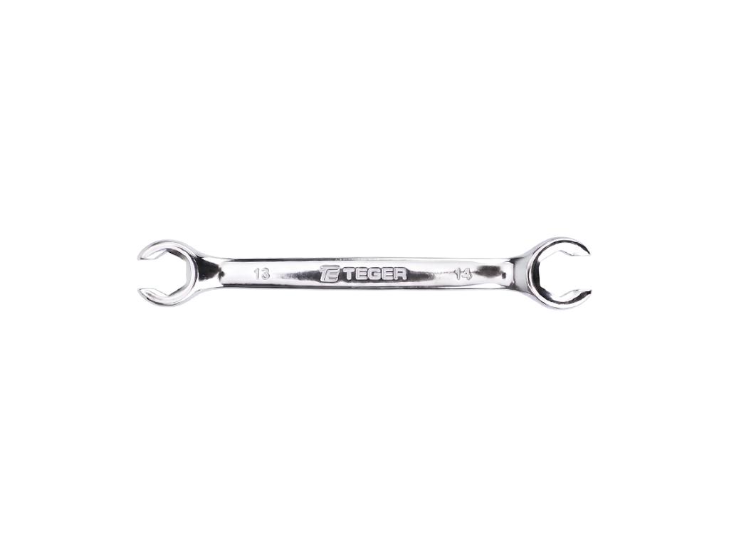 Klucz oczkowy otwarty, 13x14mm, Teger