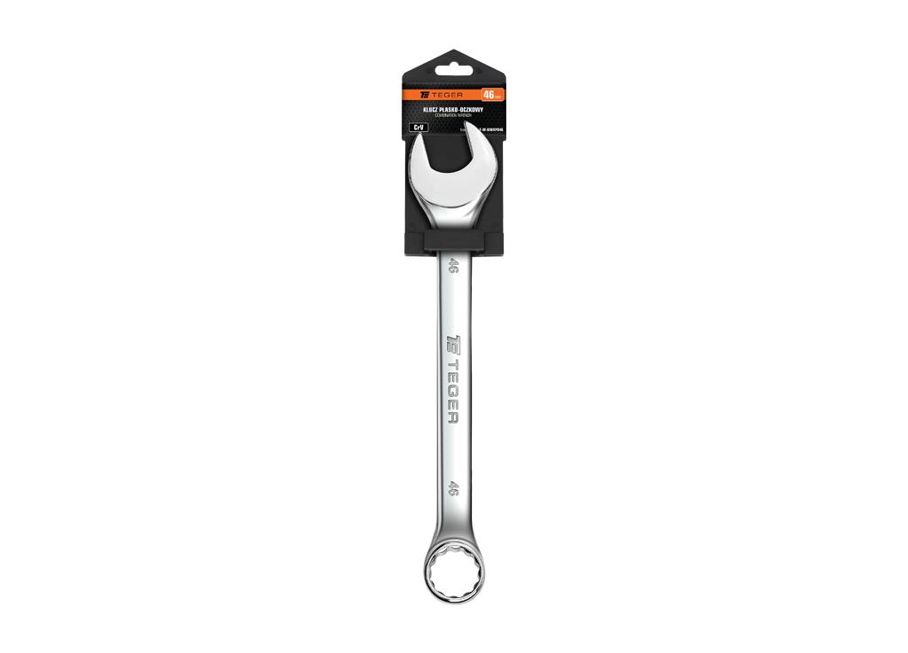 Klucz płasko-oczkowy 46 mm / TEGER