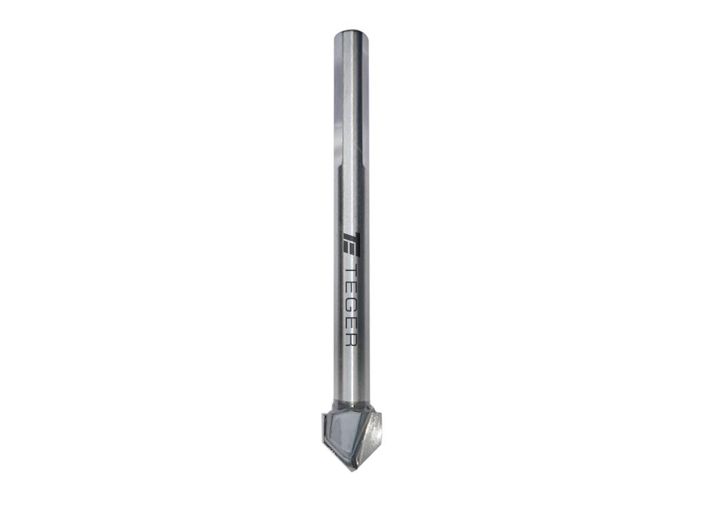 Wiertło do szkła i glazury 12x95 mm / TEGER