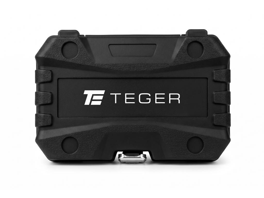 Zestaw kluczy przegubowych otwartych - Flex Crows foot, 8-19 mm 3/8", 12 szt., Teger