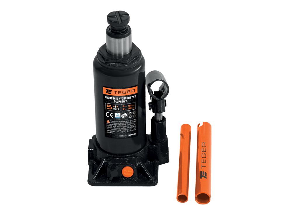Podnośnik hydrauliczny - słupkowy, 5T, Teger