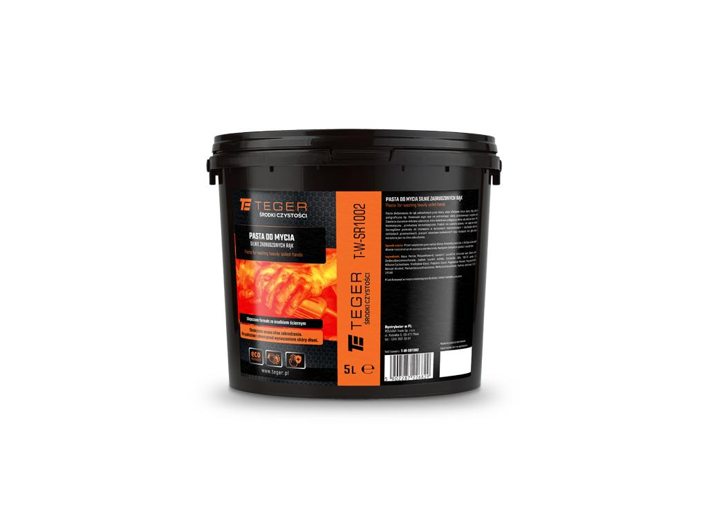 Pasta do mycia silnie zabrudzonych rąk 5l / TEGER