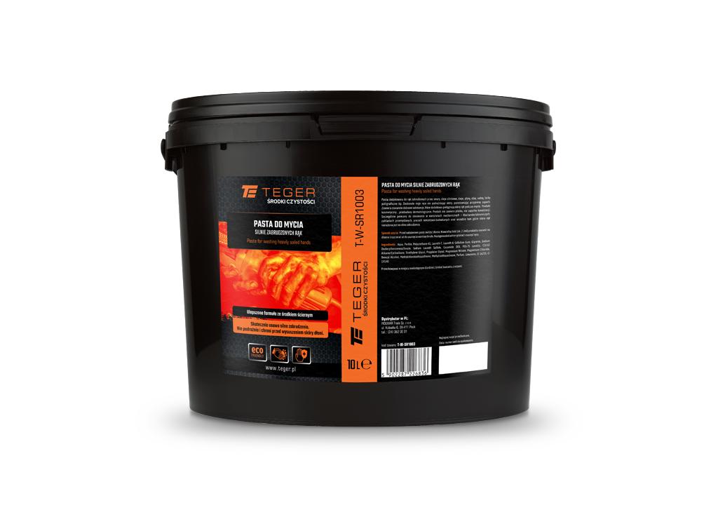 Pasta do mycia silnie zabrudzonych rąk 10l / TEGER