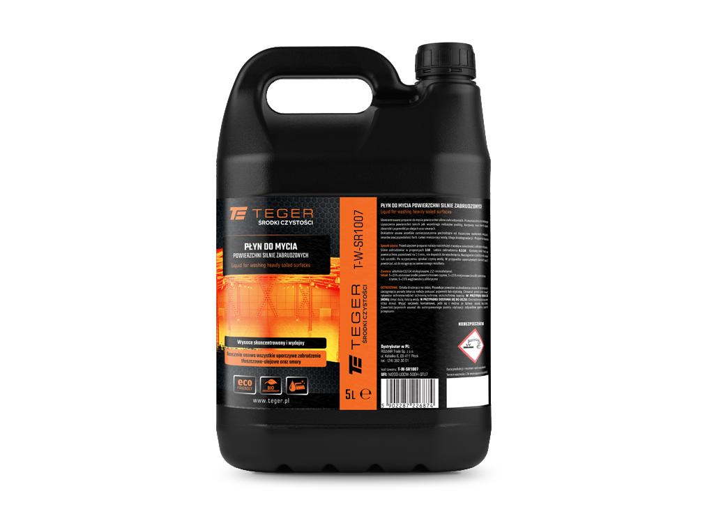 Płyn do mycia powierzchni silnie zabrudzonych 5l - koncentrat / TEGER