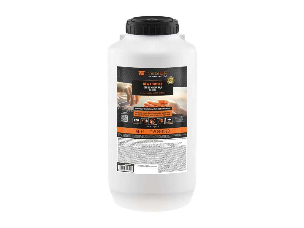 Żel do mycia rąk na sucho NEW FORMULA 4l / TEGER
