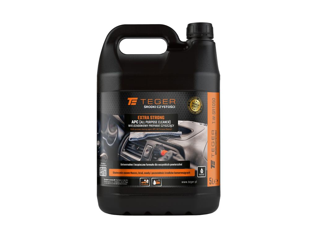 Wielozadaniowy preparat czyszczący APC (All Purpose Cleaner) EXTRA STRONG (koncentrat) 5l, Teger