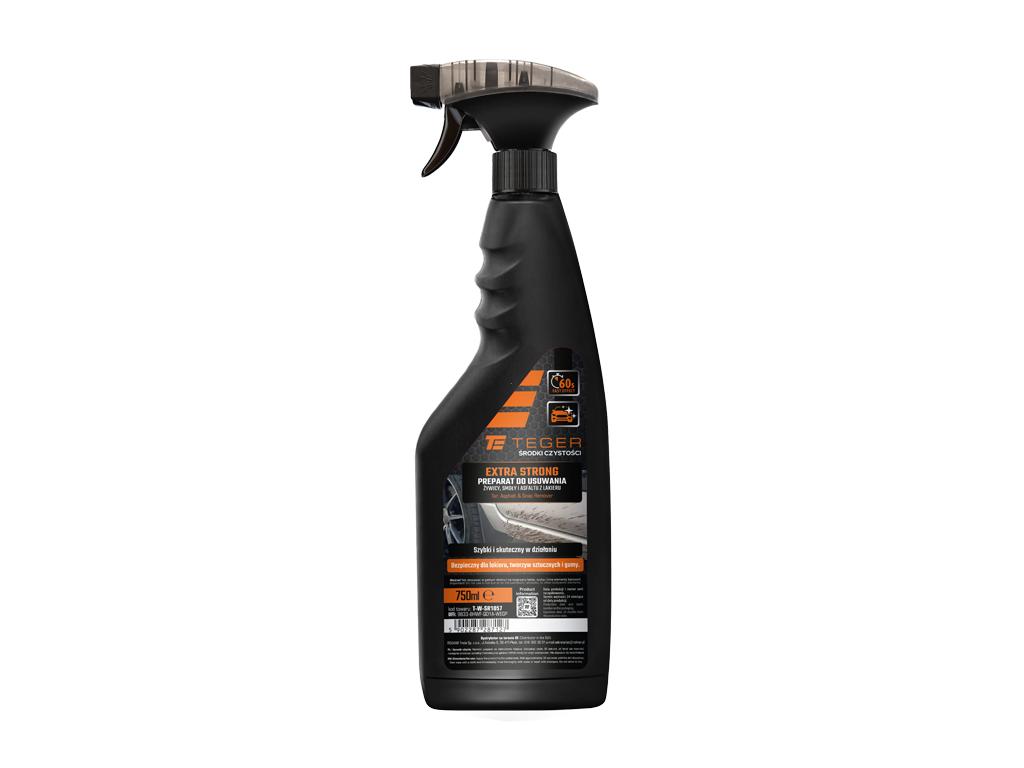 Preparat do usuwania żywicy, smoły i asfaltu z lakieru EXTRA STRONG, 750ml - atomizer, Teger