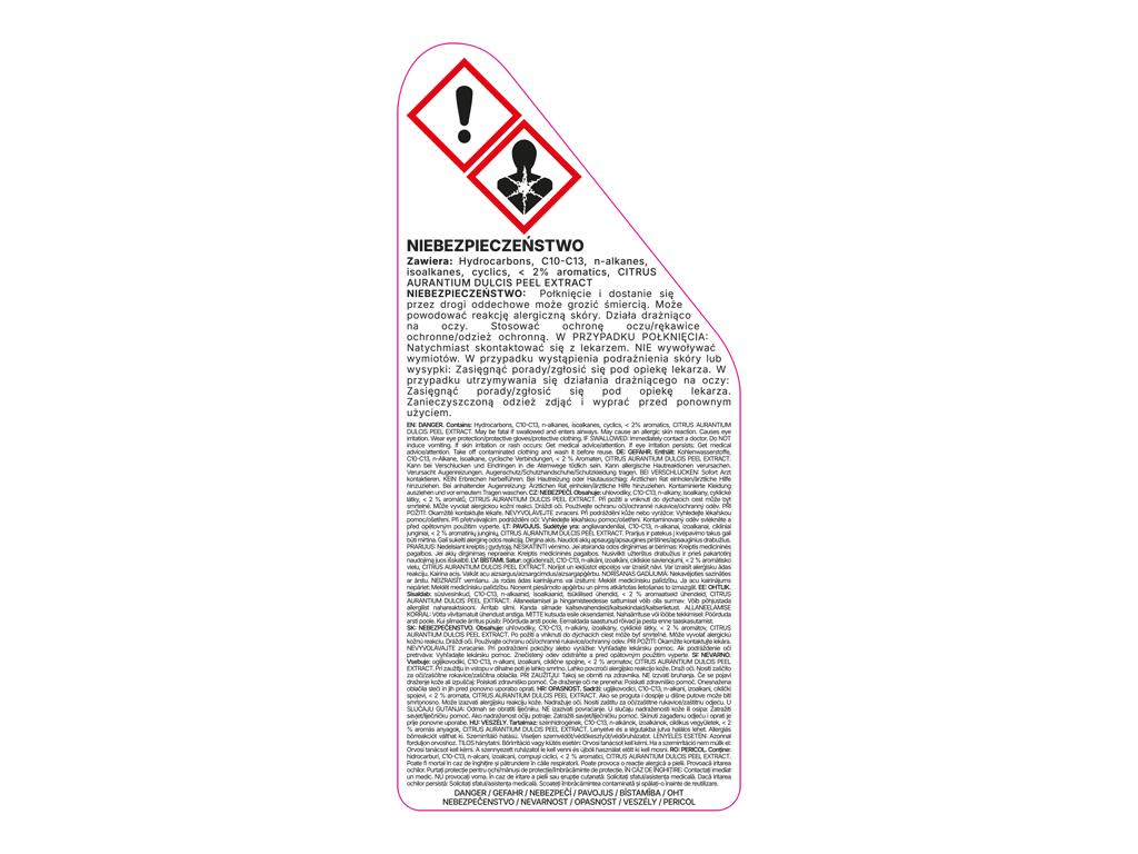 Preparat do usuwania żywicy, smoły i asfaltu z lakieru EXTRA STRONG, 750ml - atomizer, Teger