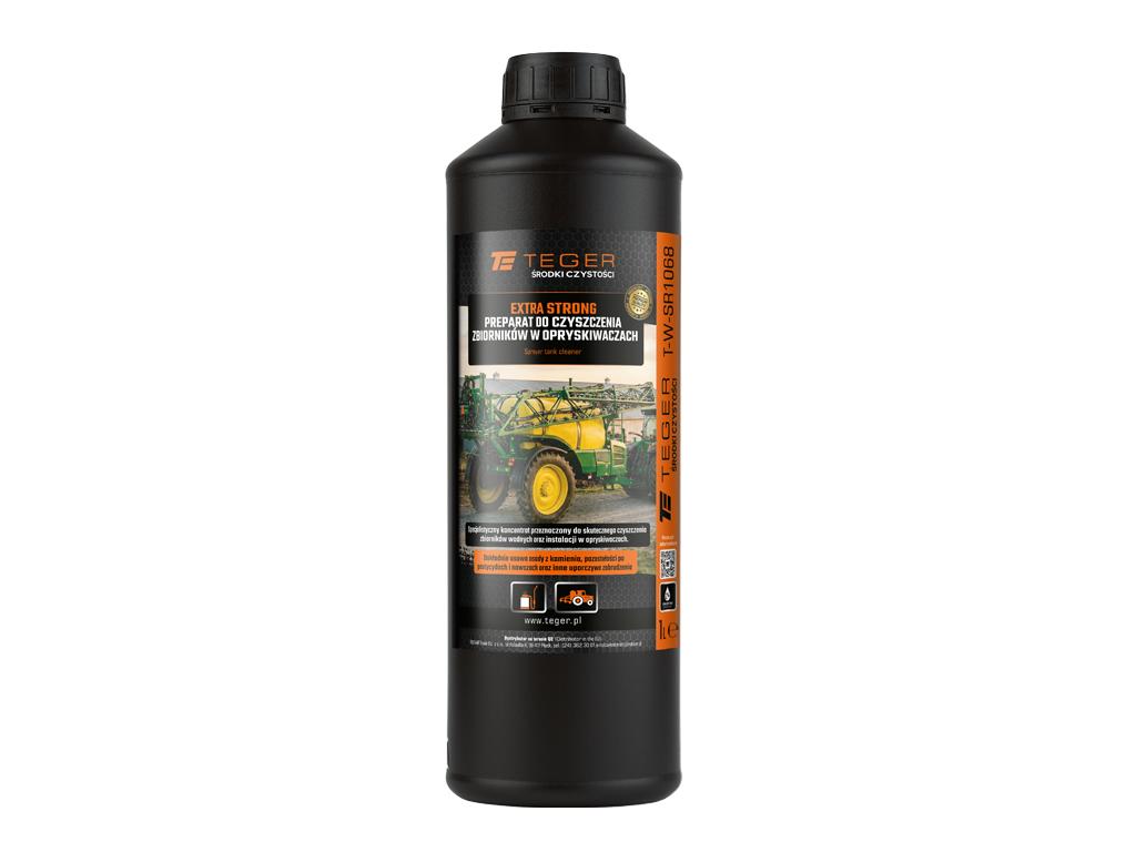 Preparat do czyszczenia zbiorników w opryskiwaczach - EXTRA STRONG, 1l - koncentrat, Teger