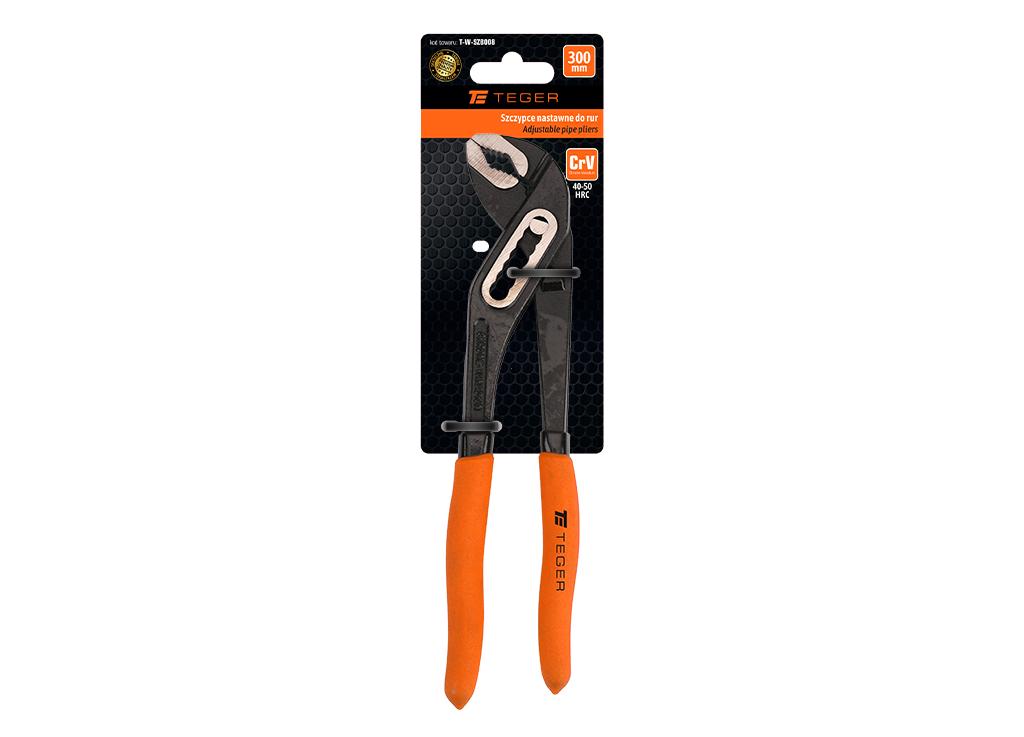 Szczypce nastawne do rur 300 mm / TEGER