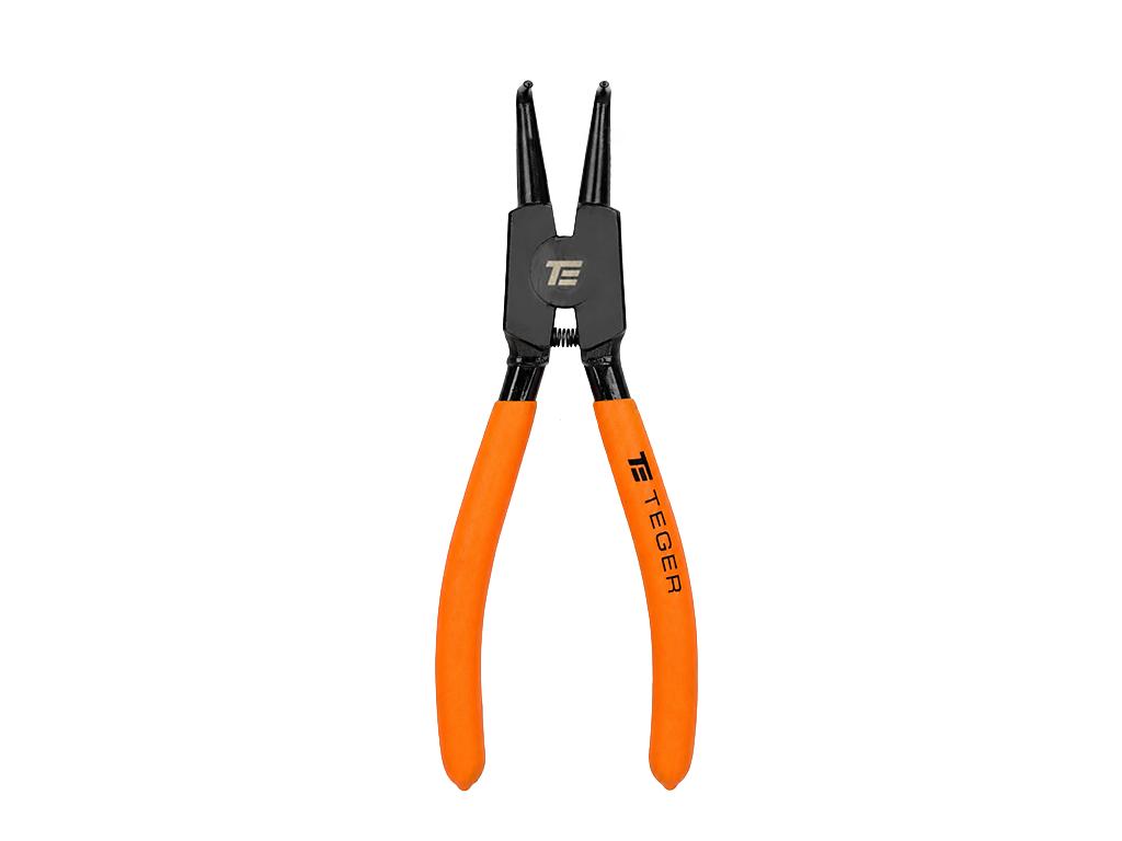 Szczypce do pierścieni osadniczych, zewnętrzne odgięte 160 mm, Teger
