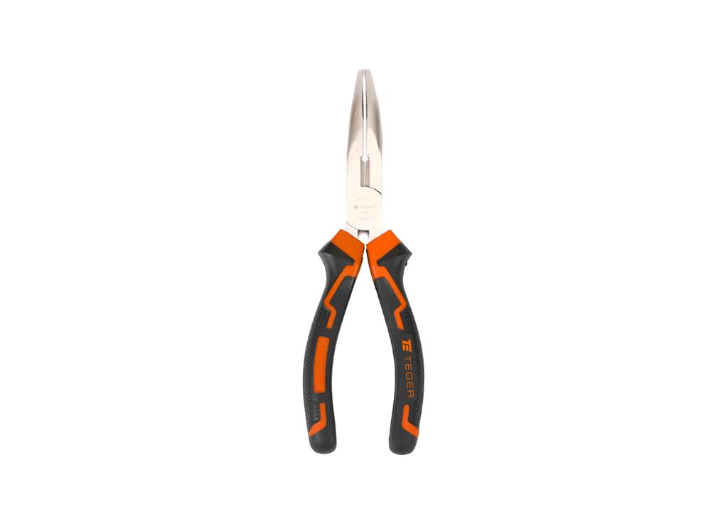 Szczypce wydłużone  - odgięte 160 mm / TEGER