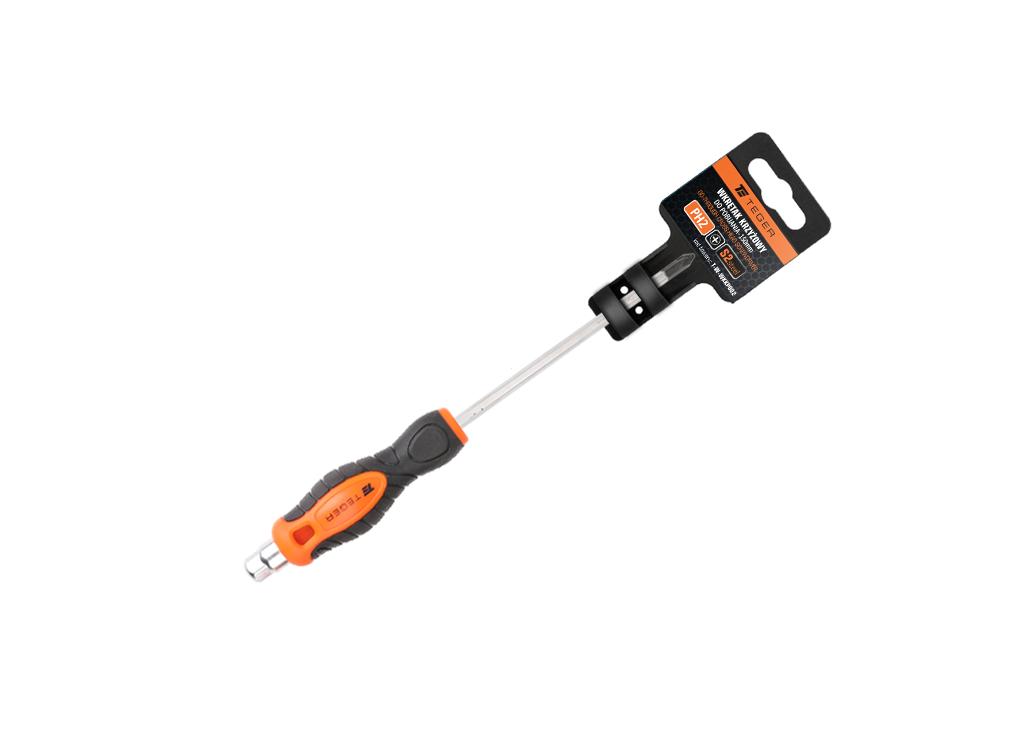 Wkrętak krzyżowy do pobijania PH 2x150mm /TEGER