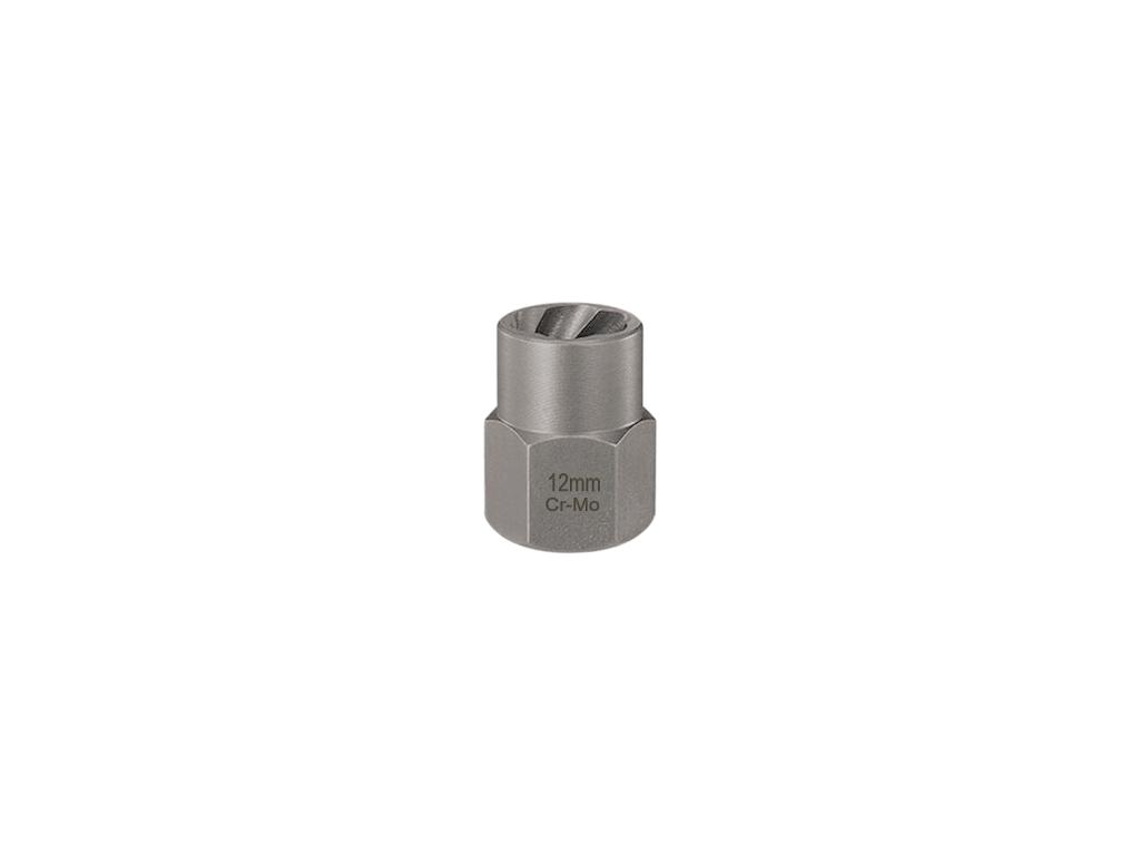Nasadka do odkręcania uszkodzonych śrub i nakrętek, (12mm) - kute/ stal Cr-Mo, Teger