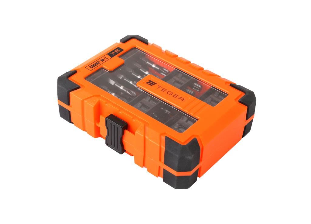 Zestaw bitów udarowych do wkrętarek (33 el.) / TEGER