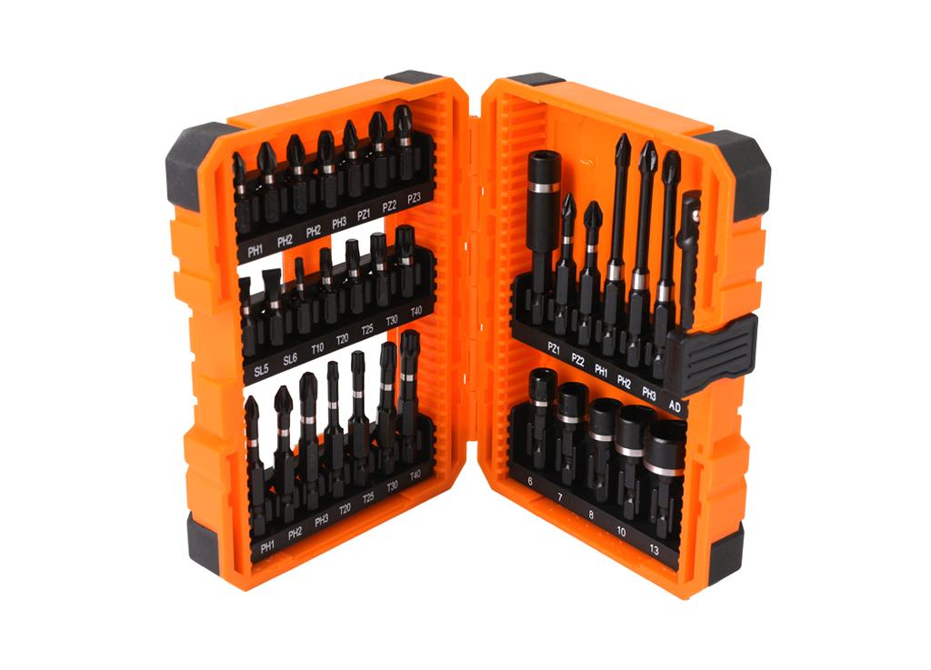 Zestaw bitów udarowych do wkrętarek (33 el.) / TEGER