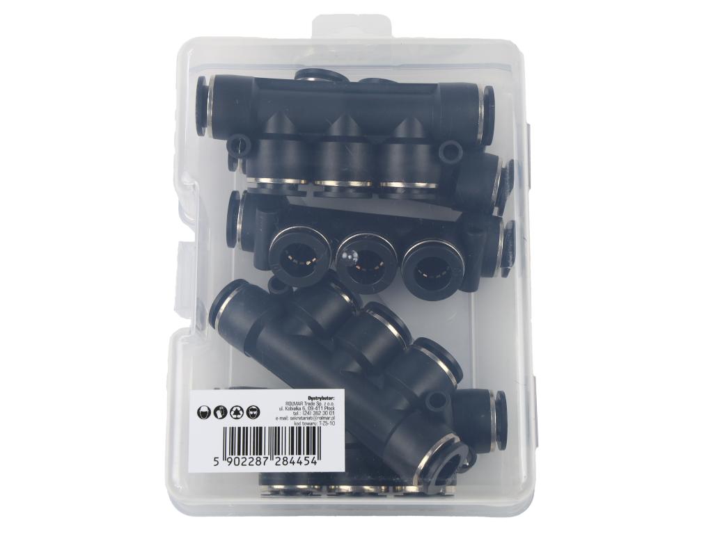 Rozdzielacz wtykowy tekalan wielosegmentowy 5x 10mm TEGER, (sprzedawane po 5)