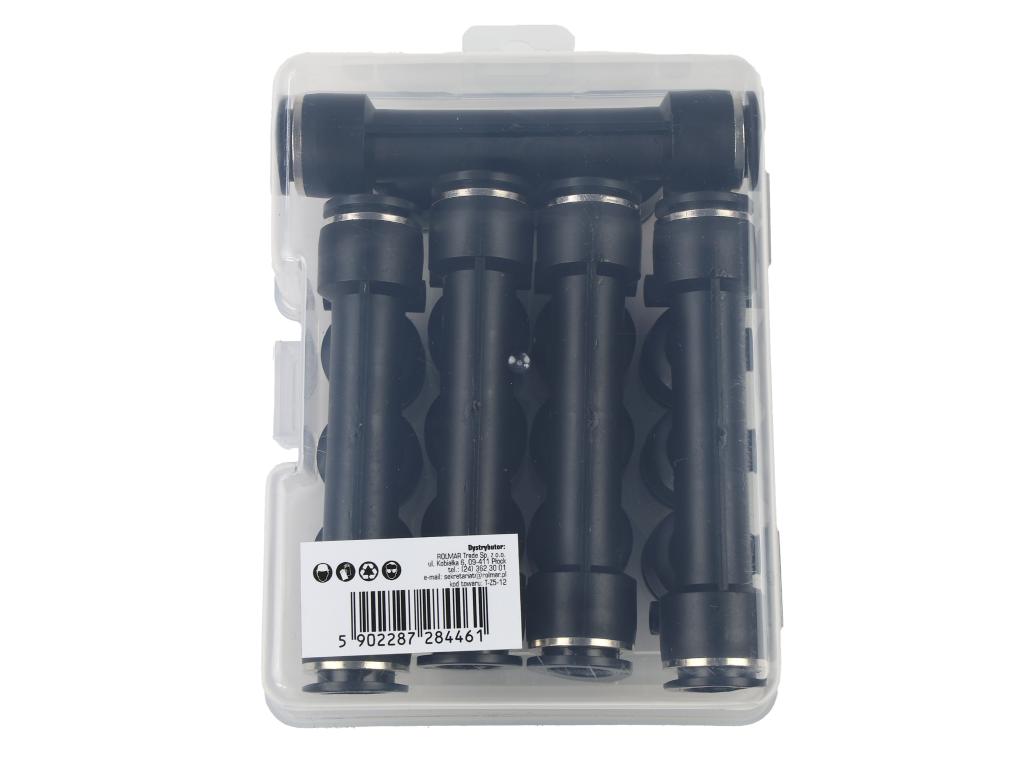 Rozdzielacz wtykowy tekalan wielosegmentowy 5x 12mm TEGER, (sprzedawane po 5)