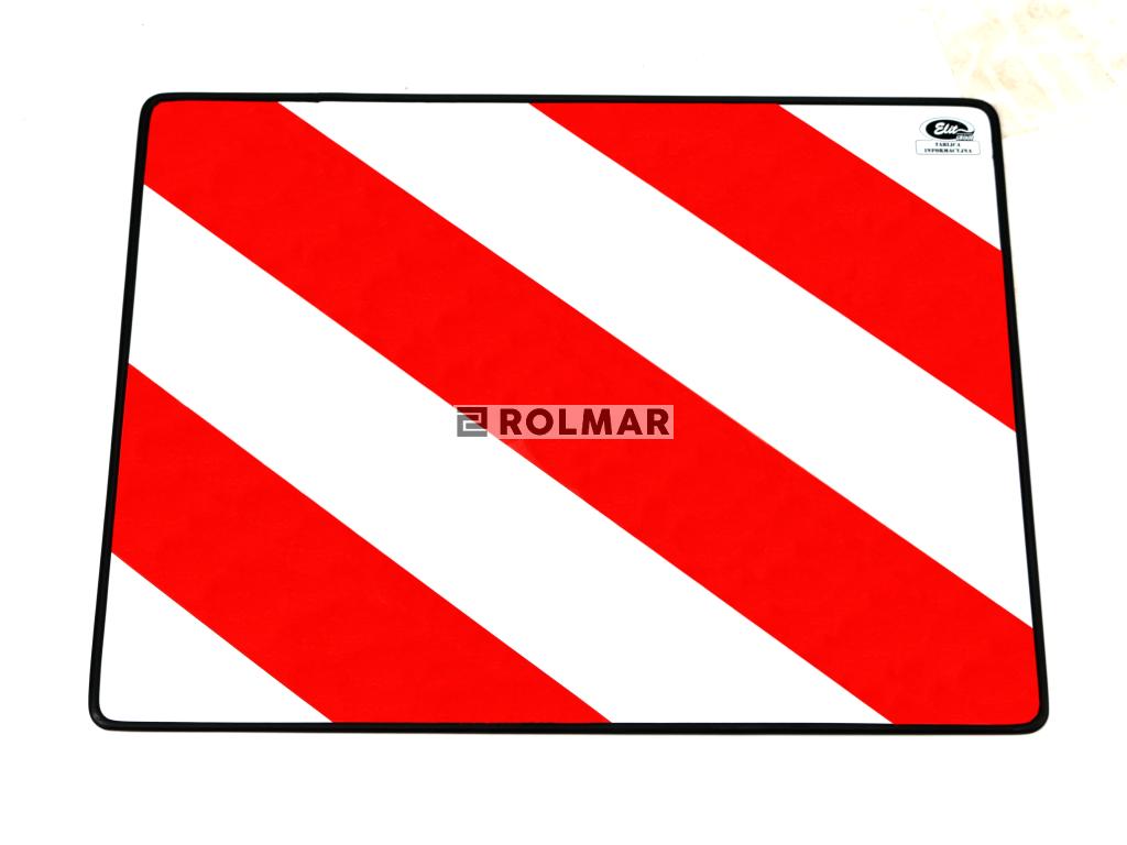 Tablica wyróżniająca odblaskowa PRAWA 400mm/300mm. 101-04W-85