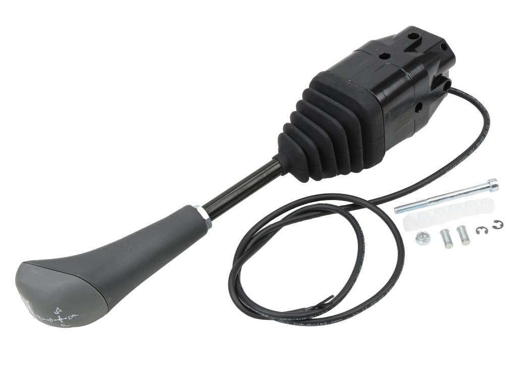 Joystick pod linki zakończone widełkami z 1 przełącznikiem (z przyciskiem na widełki IP-6029 JOYSTIKW) VOIMA
