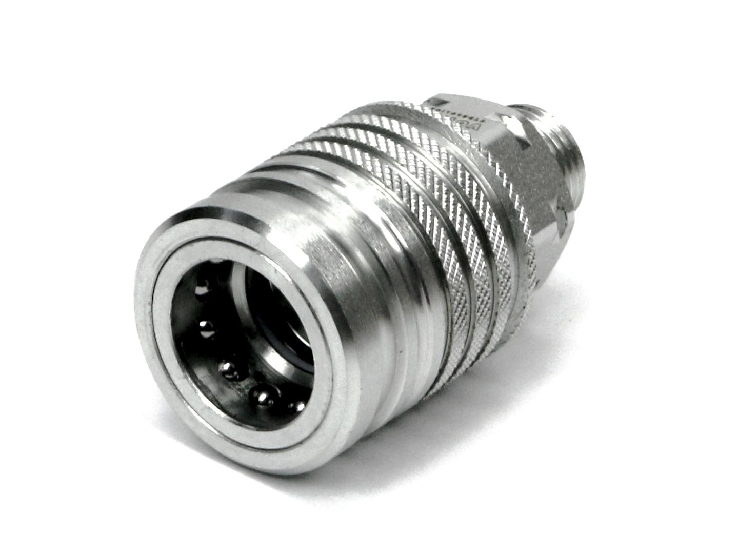 Szybkozłącze hydrauliczne gniazdo EURO M18x1.5 GZ Push-pull (9100818G) VOIMA