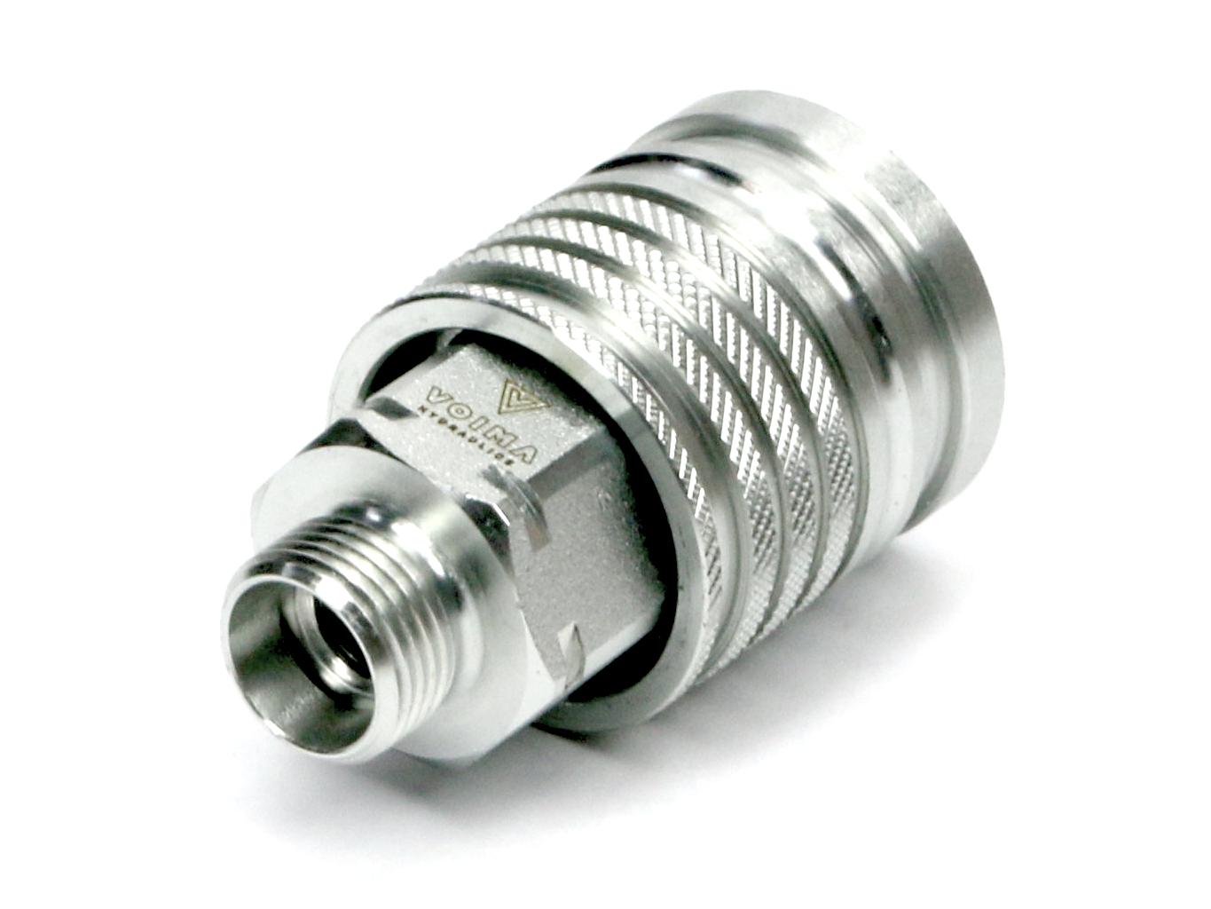 Szybkozłącze hydrauliczne gniazdo EURO M18x1.5 GZ Push-pull (9100818G) VOIMA