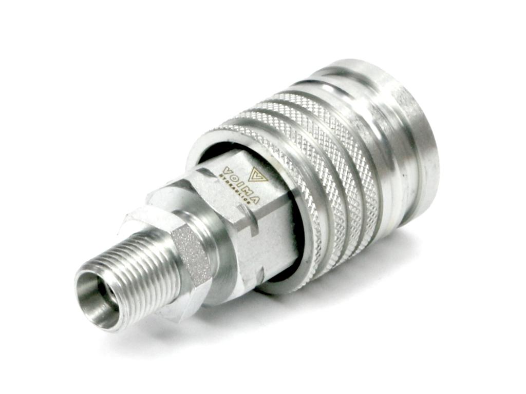 Szybkozłącze hydrauliczne gniazdo EURO M18x1.5 GZ Push-pull long (9100818GL) VOIMA