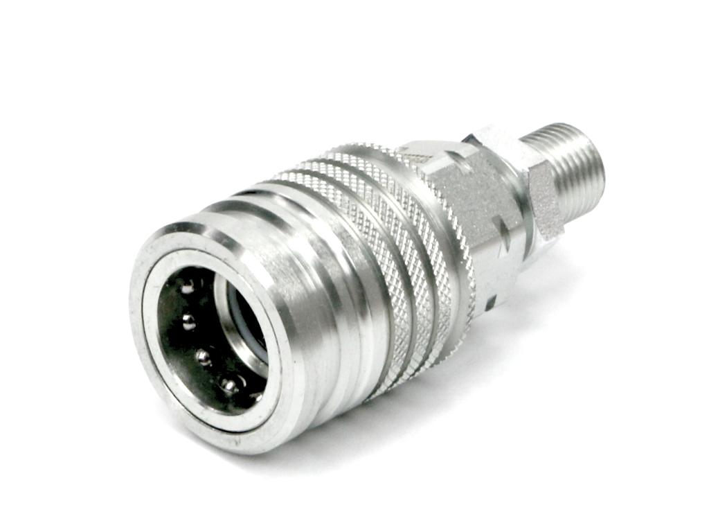 Szybkozłącze hydrauliczne gniazdo EURO M22x1.5 GZ Push-pull long (9100822GL) VOIMA (opakowanie 50szt)