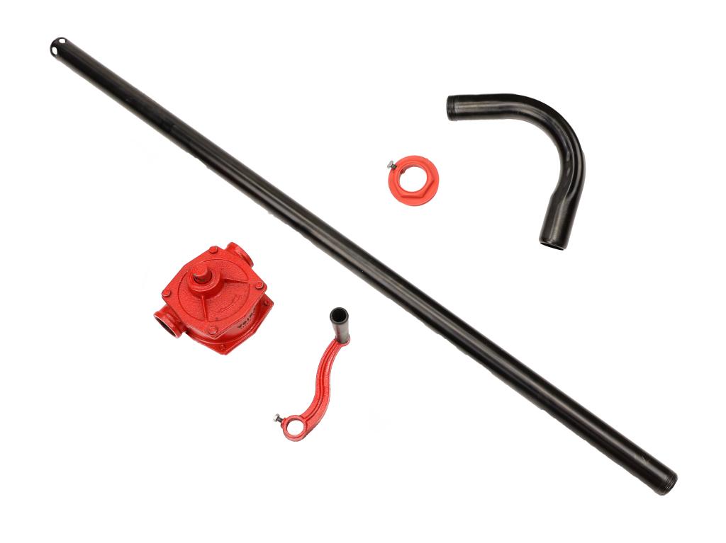 Pompa ręczna do oleju, paliwa, na korbę do beczki VOIMA