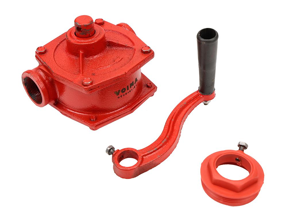 Pompa ręczna do oleju, paliwa, na korbę do beczki VOIMA