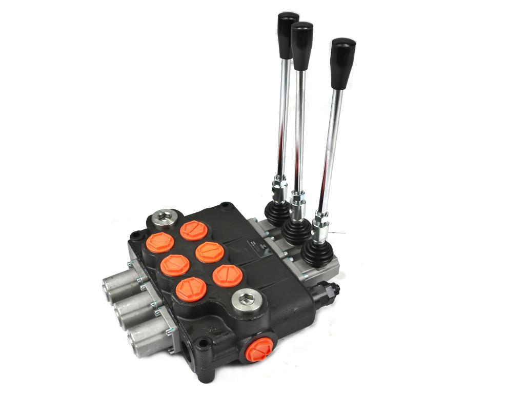 Rozdzielacz hydrauliczny 3-sekcyjny 120L VOIMA