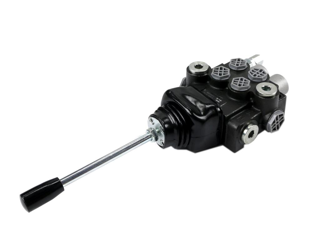 Rozdzielacz hydrauliczny 2-sekcyjny 40L z joystickiem  VOIMA